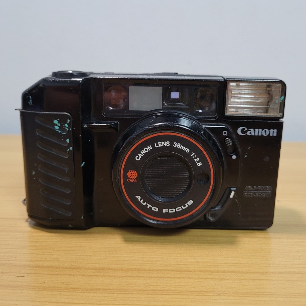 Canon AF35M II 35mm Point and Shoot Camera For Parts As Is